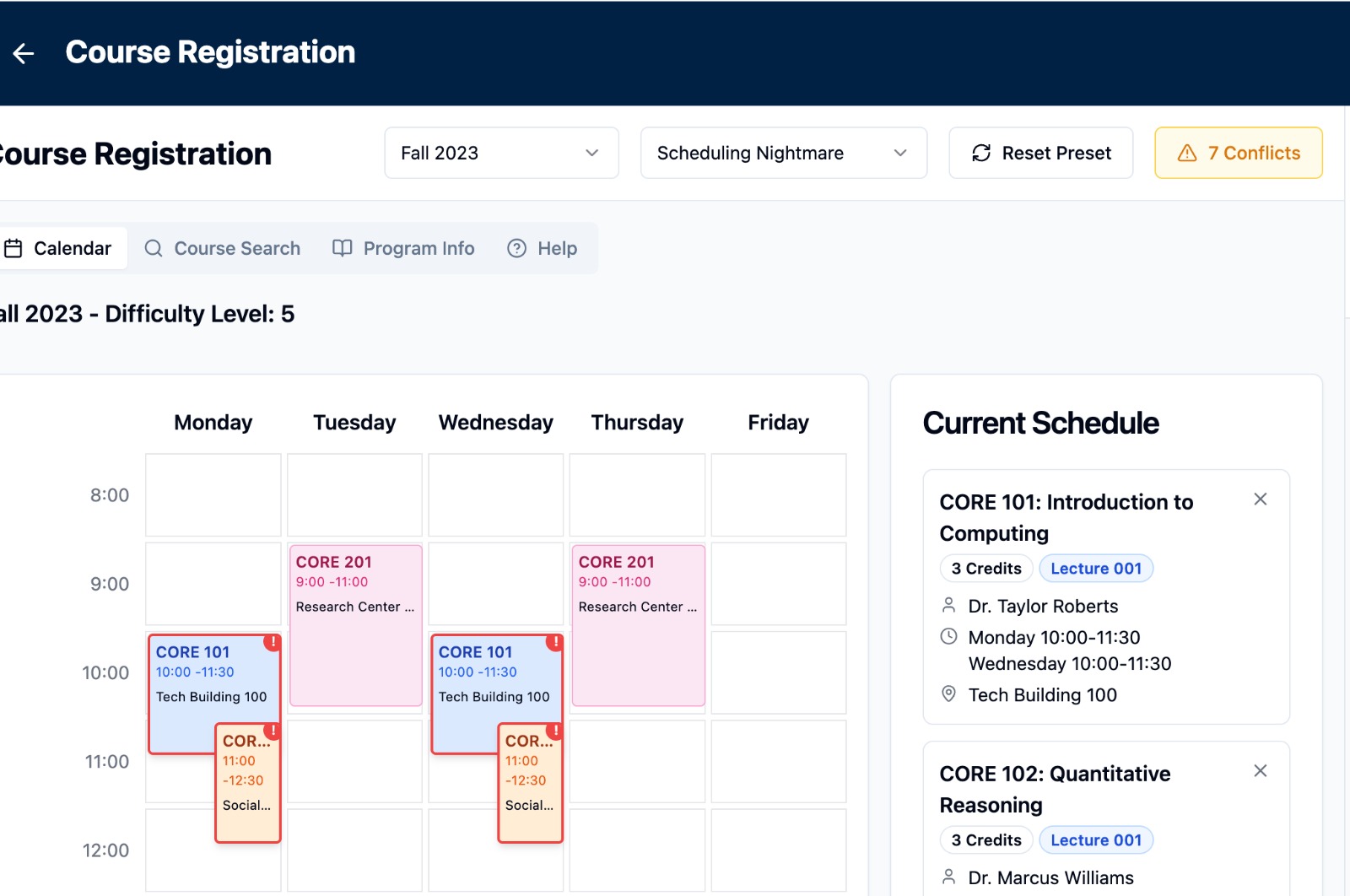 AI-Assistant Course Planning Workspace